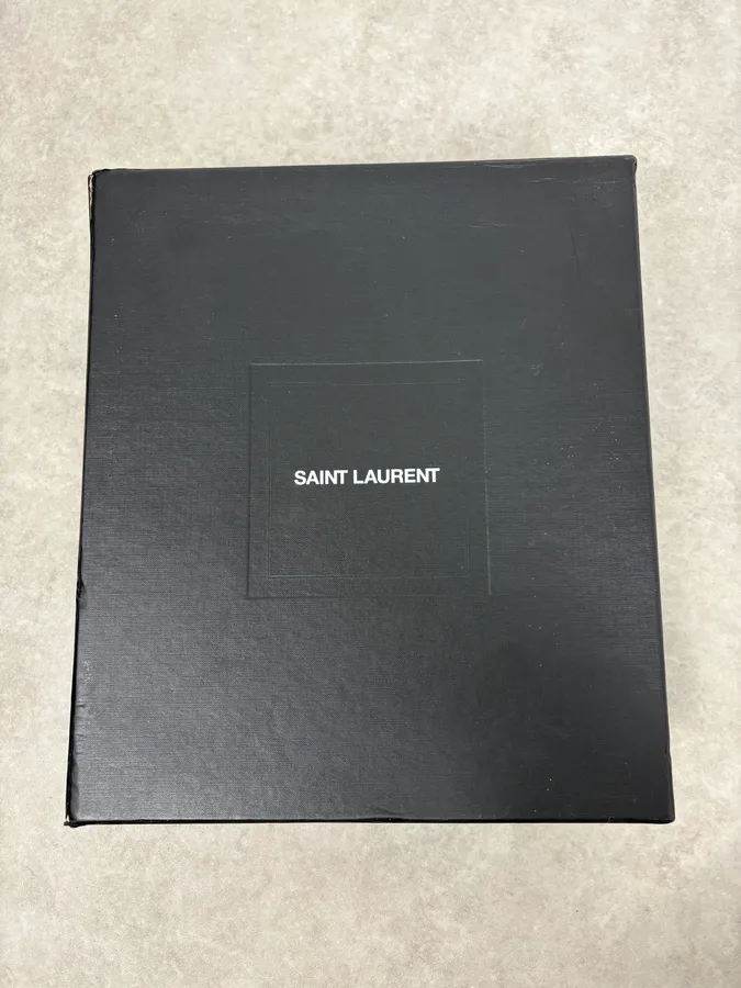 Saint Laurent Camel Suede Leather Ankle Boots - Image 13