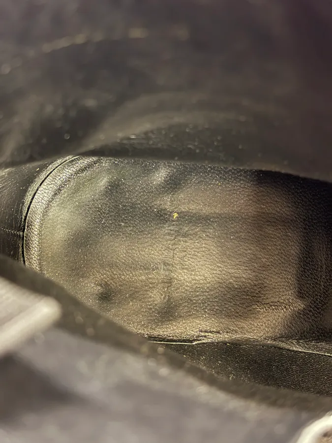 Saint Laurent Jodhpur Black Crocodile Leather Boots - Image 10