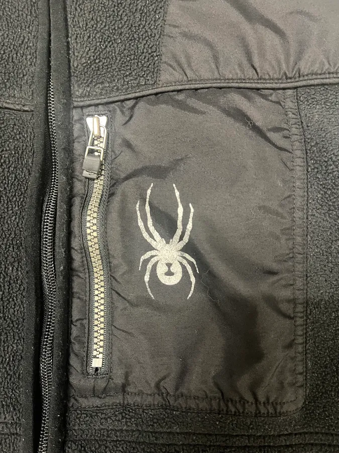 Spyder Black Fleece Vest - Image 8