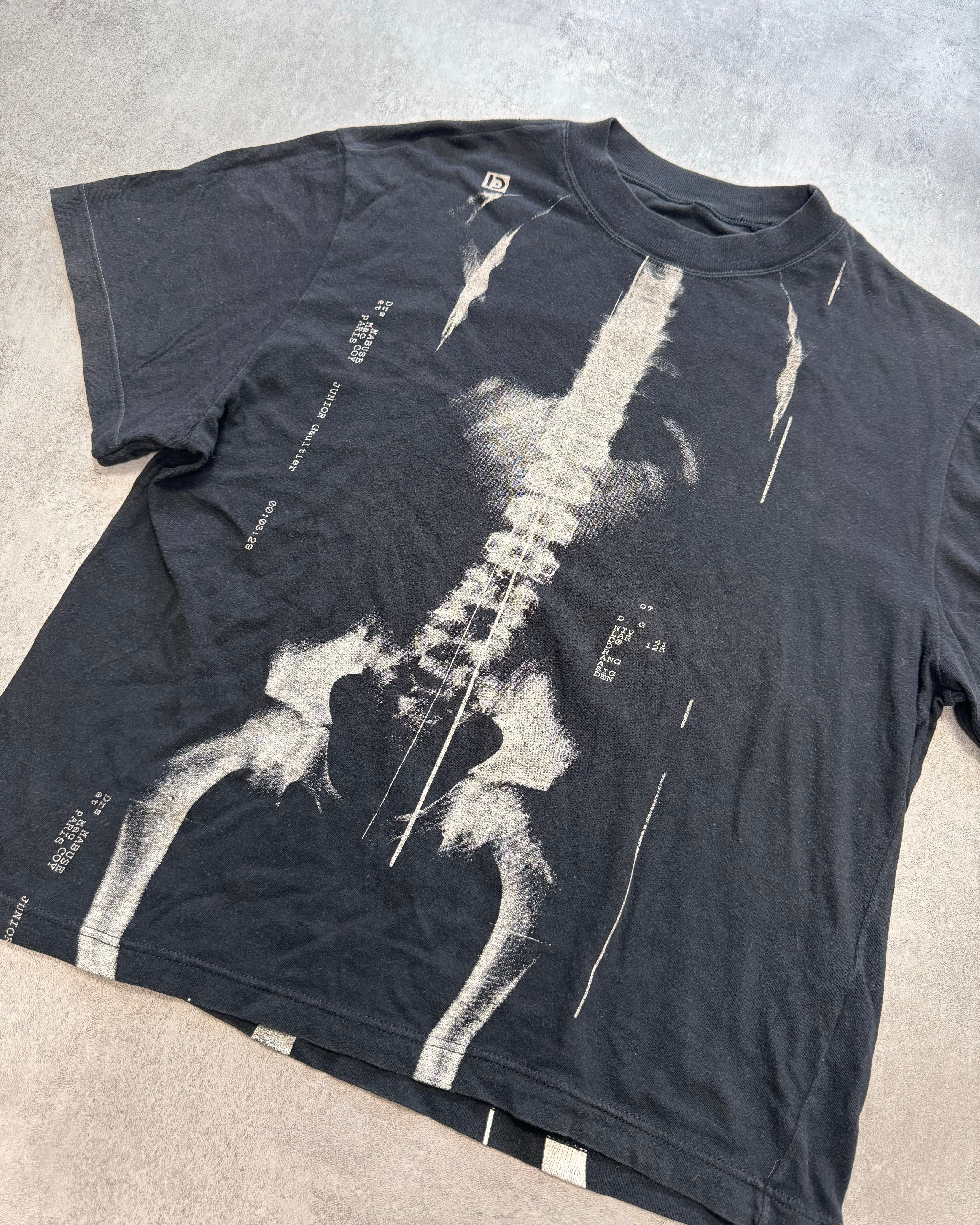 SS1990 Jean Paul Gaultier Skeleton X-Ray Tee - Image 2