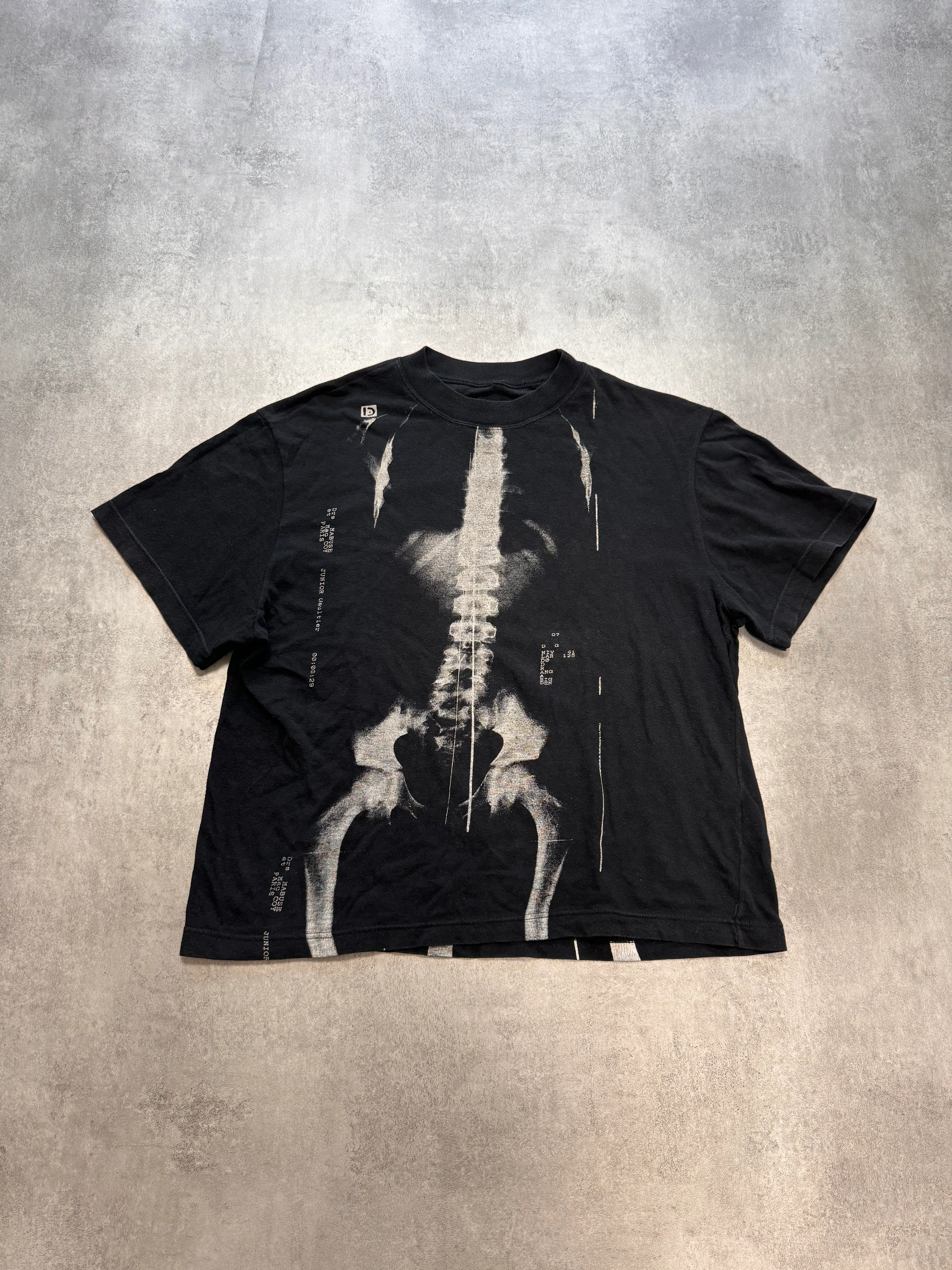 SS1990 Jean Paul Gaultier Skeleton X-Ray Tee - Image 5