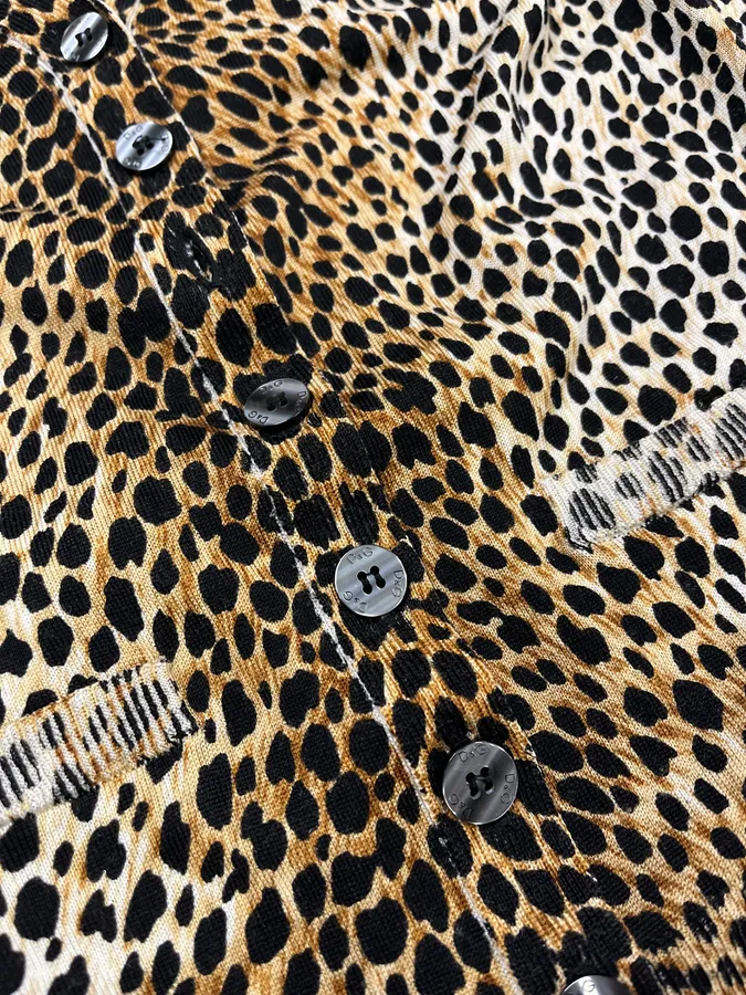 SS1996 Dolce & Gabbana Leopard Cardigan - Image 4