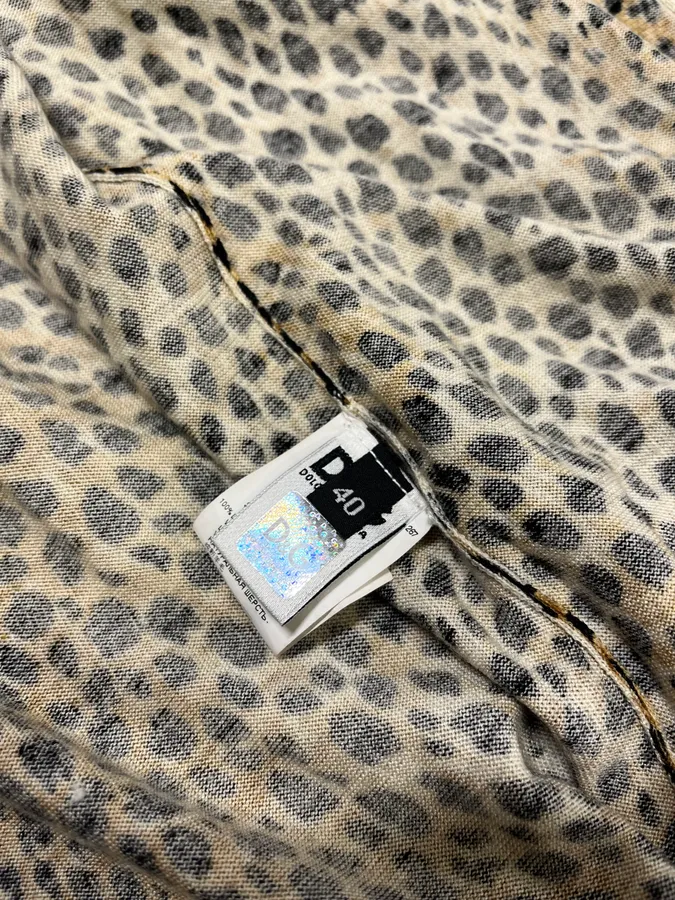 SS1996 Dolce & Gabbana Leopard Cardigan - Image 9