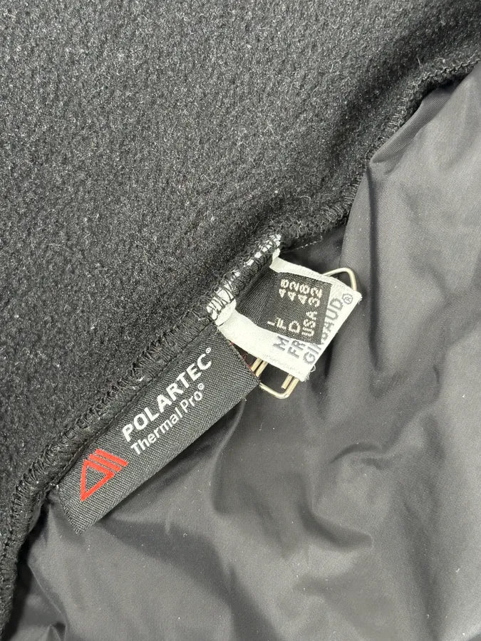 SS1999 Marithé + François Girbaud Black Polartec Biker Zip-up Sweater - Image 9