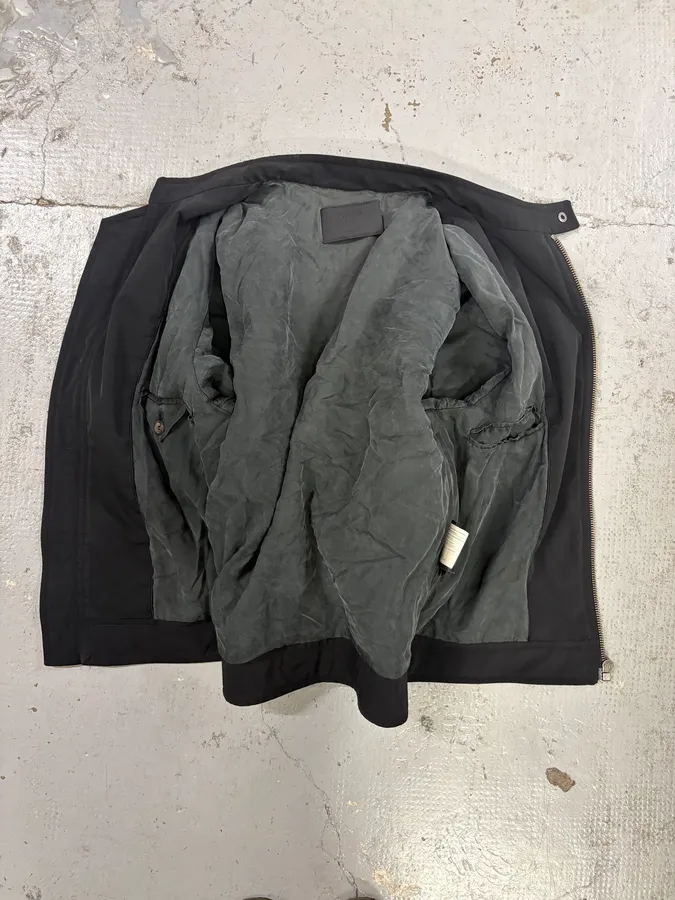 SS1999 Prada Black Nylon Zip Moto Jacket - Image 7