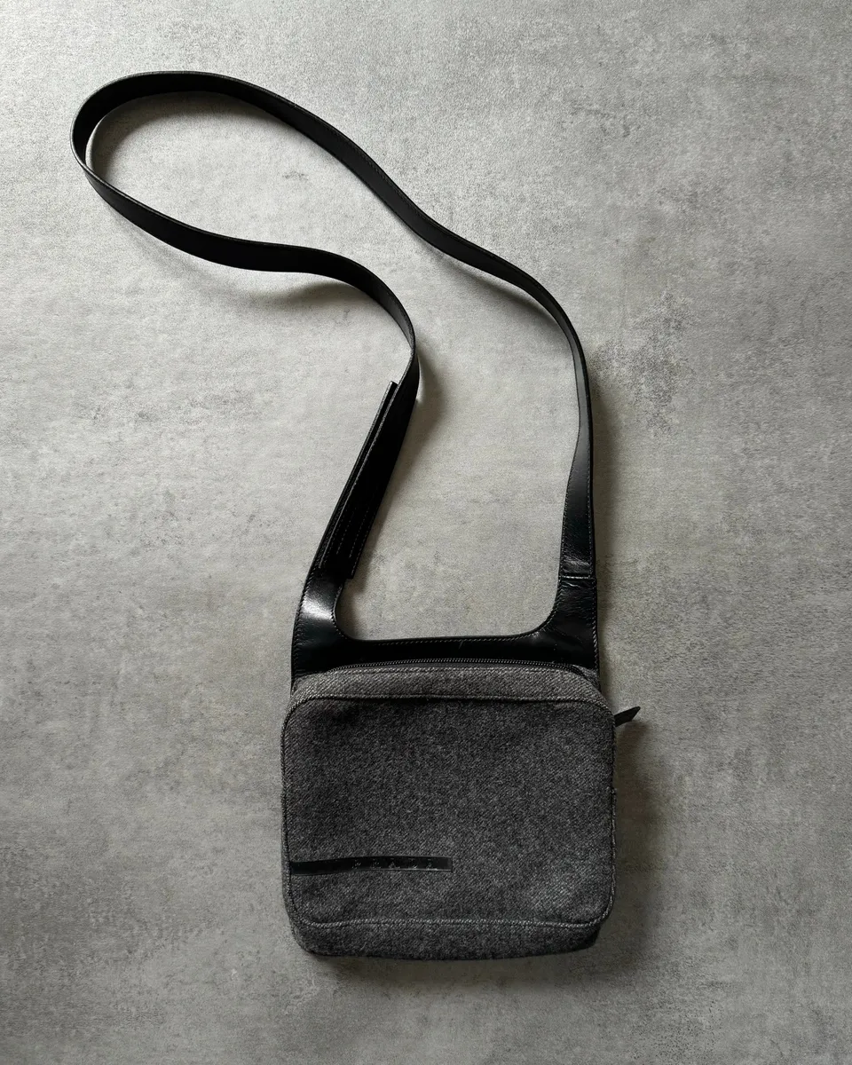 SS1999 Prada Crossbody Archive Grey Bag