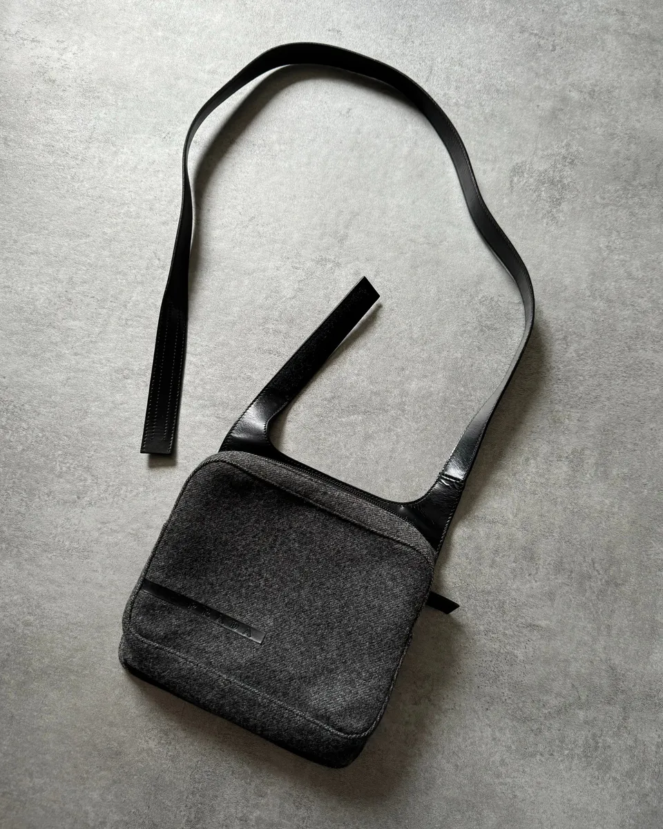 SS1999 Prada Crossbody Archive Grey Bag - Image 7