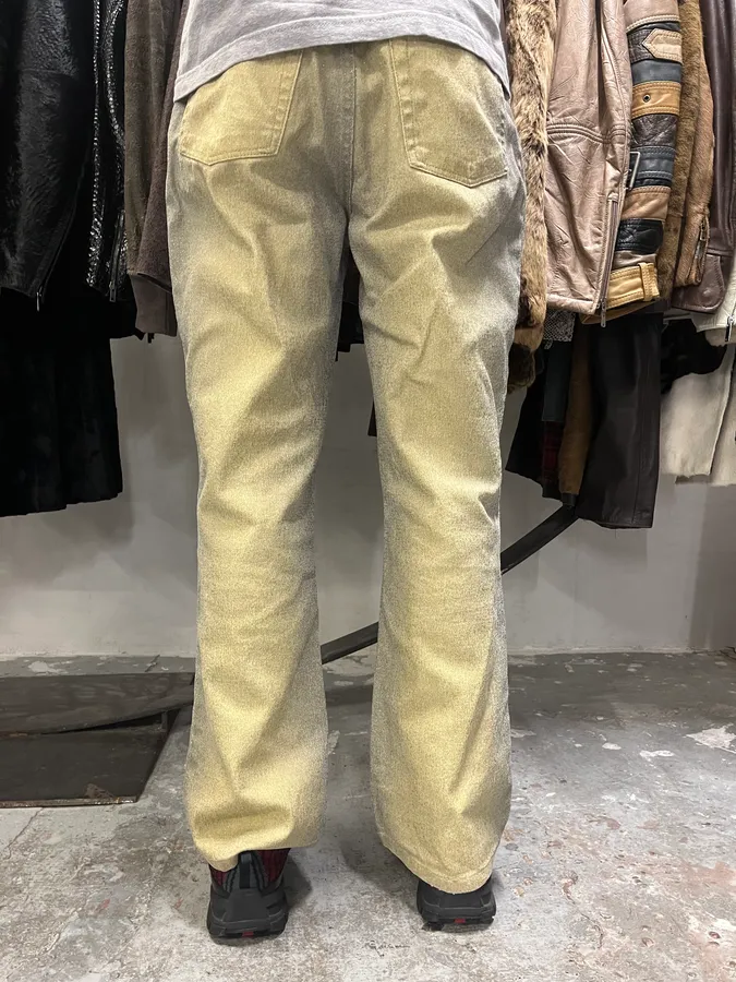 SS1999 Roberto Cavalli Faded Gold Glamour Pants - Image 4