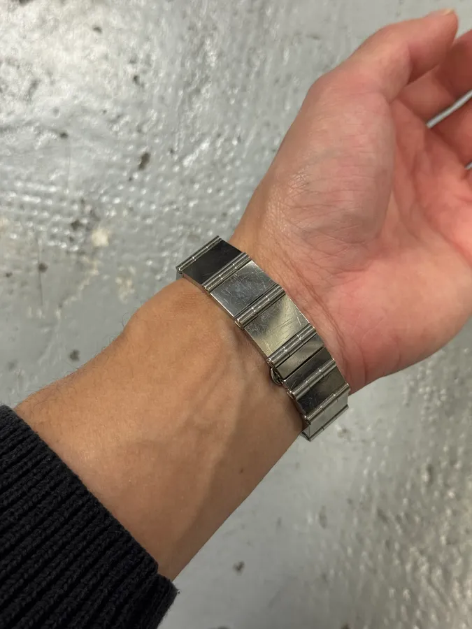 SS2000 Gucci Square Minimalist Stainless Steel Watch by Tom Ford - Image 3