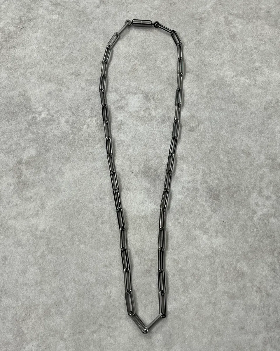 SS2000 Gucci Steel Chain Link Necklace by Tom Ford - Image 3
