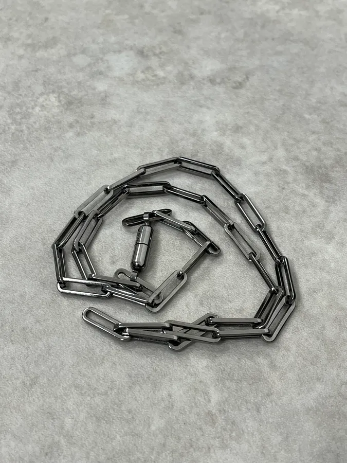 SS2000 Gucci Steel Chain Link Necklace by Tom Ford - Image 4