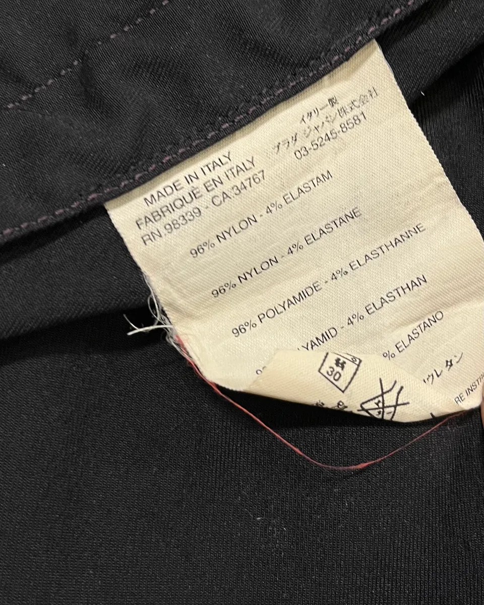SS2000 Prada Navy Nylon Zip Sport Light Jacket - Image 12