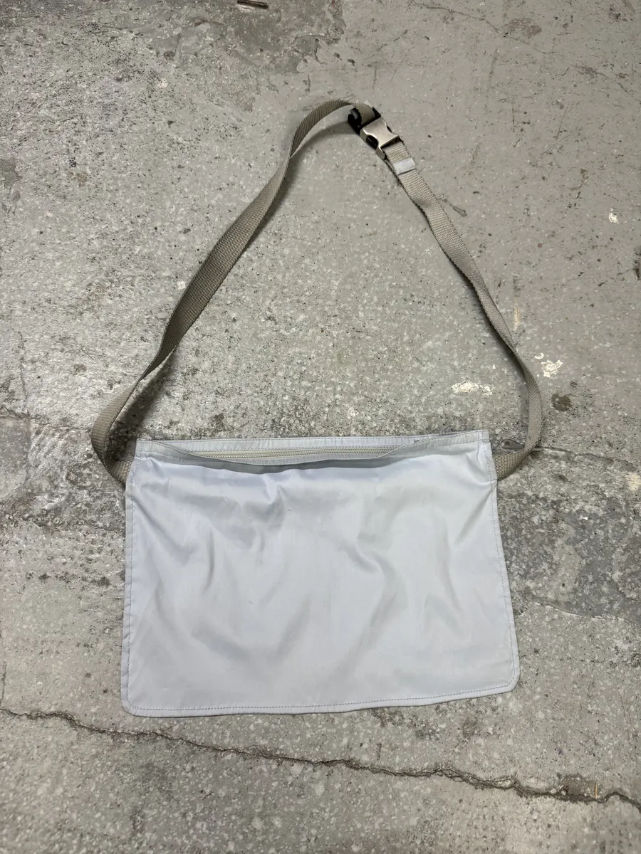 SS2000 Prada Nylon Linea Rossa Tactical Blue Bag - Image 2