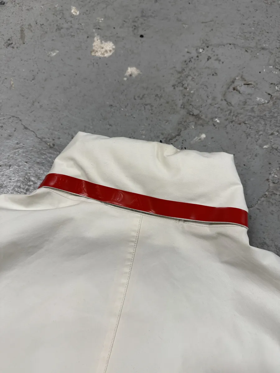 SS2000 Prada White Sport Convertible Jacket/Bag - Image 11