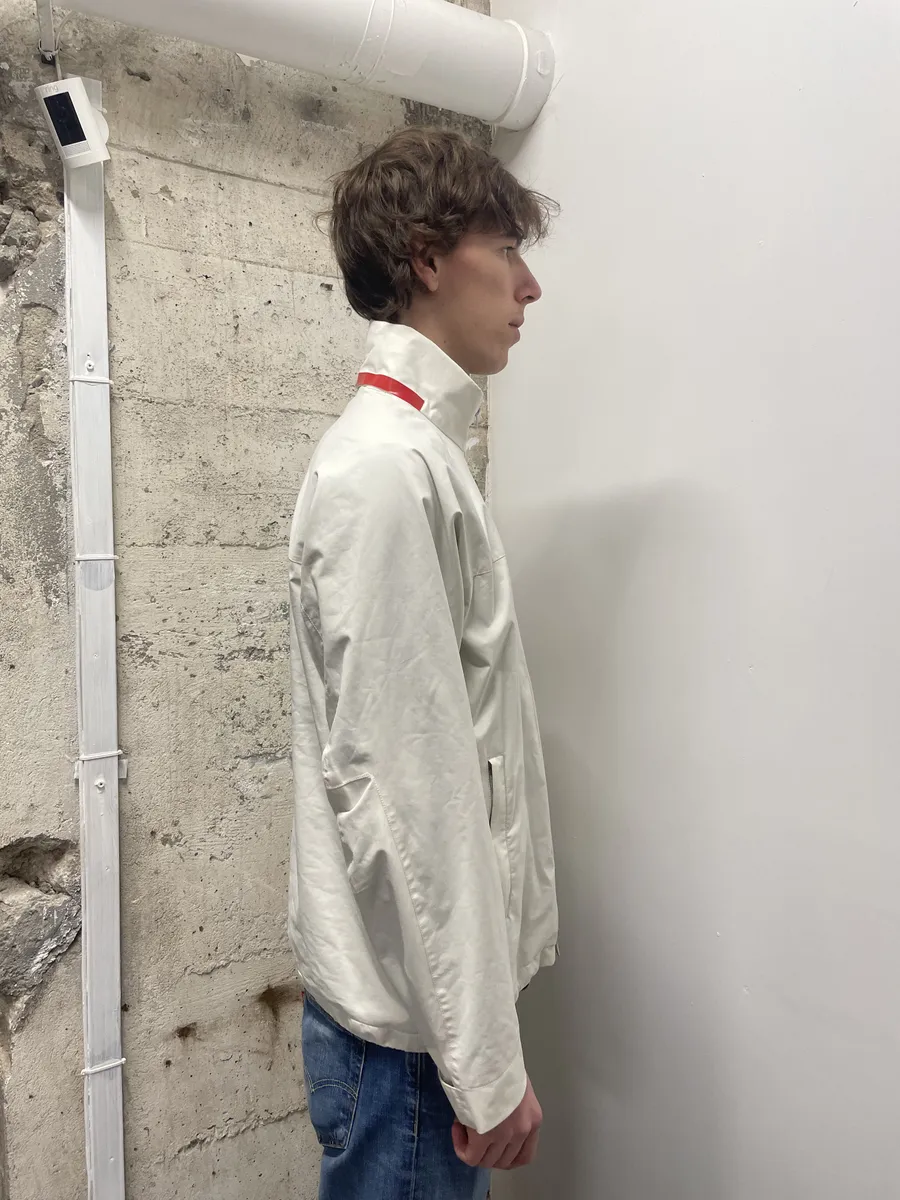 SS2000 Prada White Sport Convertible Jacket/Bag - Image 6