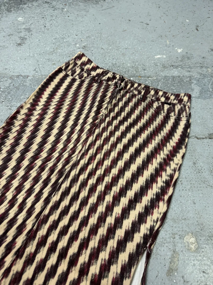 SS2001 Cavalli Psycho Pixel Lava Vision Skirt - Image 7