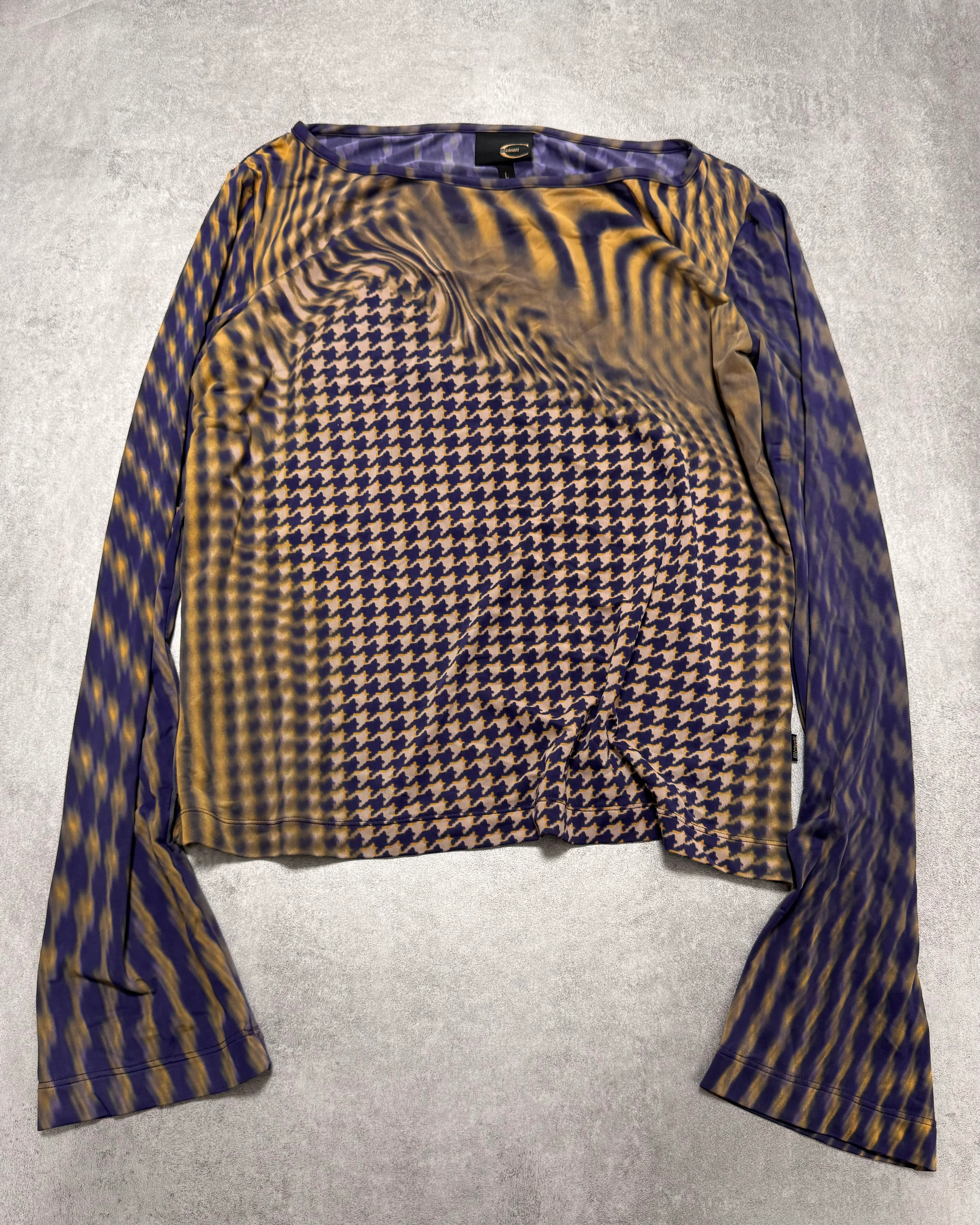 SS2001 Cavalli Psycho Pixel Vision Longsleeves
