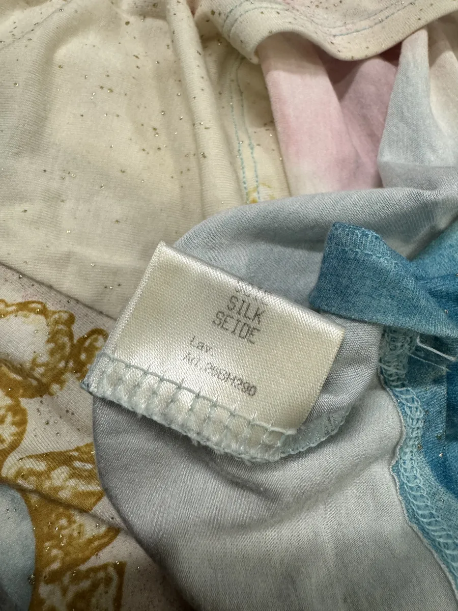 SS2001 Roberto Cavalli Blue Desi Princess Eye Top - Image 8