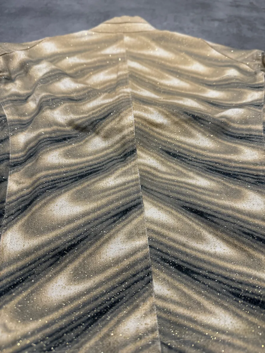 SS2001 Roberto Cavalli Optical Illusion Psycho Jacket - Image 6
