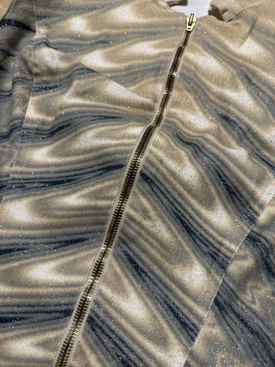 SS2001 Roberto Cavalli Optical Illusion Psycho Jacket - Image 9