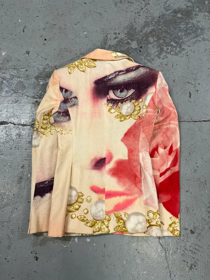 SS2001 Roberto Cavalli Princess Desi Pink Blazer Jacket - Image 2