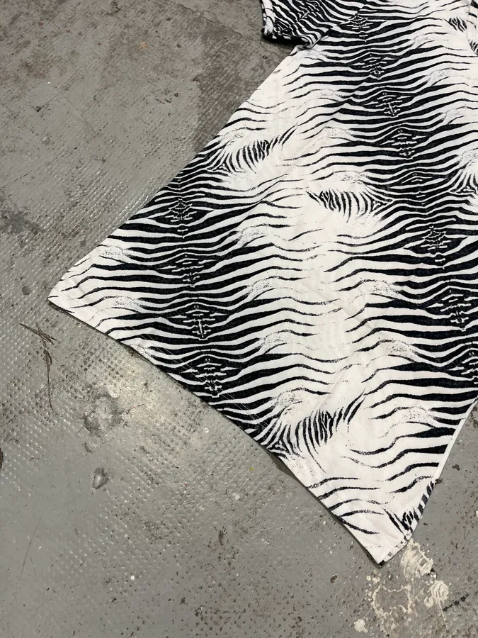 SS2001 Roberto Cavalli Zebra White T-Shirt - Image 6