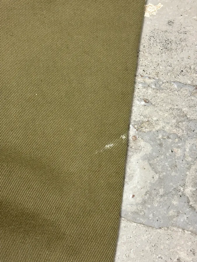 SS2002 Alexander Mcqueen Green Distressed Pants - Image 11