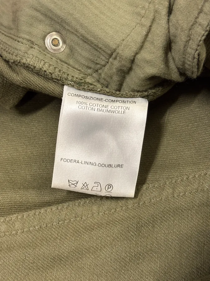 SS2002 Alexander Mcqueen Green Distressed Pants - Image 13