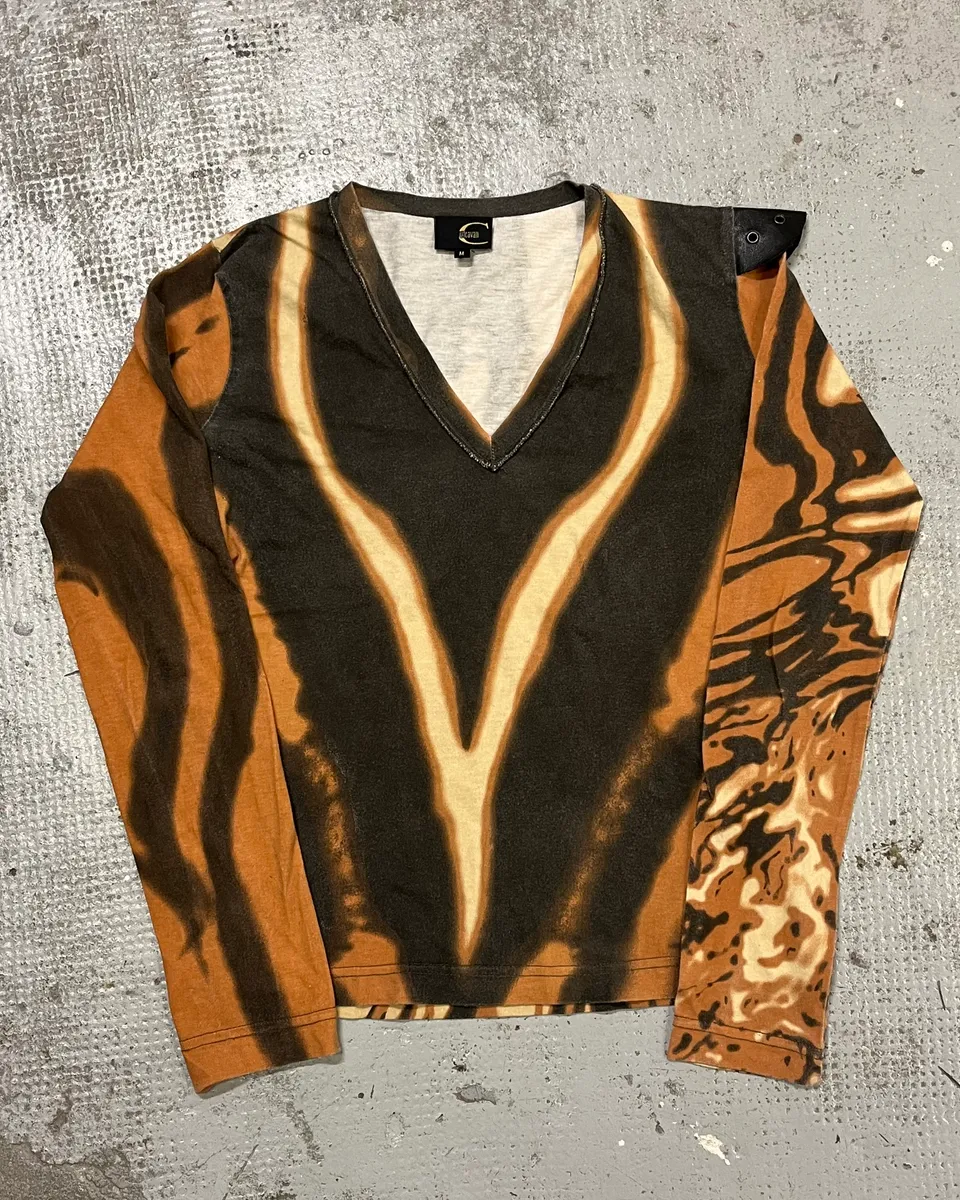 SS2002 Cavalli Yellow Hallucination Longsleeves