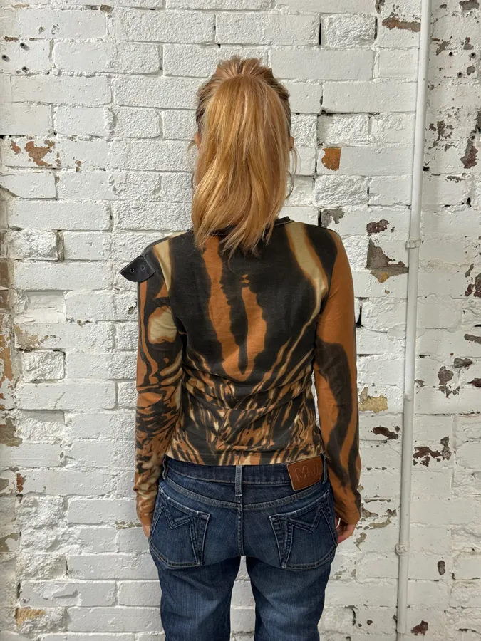SS2002 Cavalli Yellow Hallucination Longsleeves - Image 3