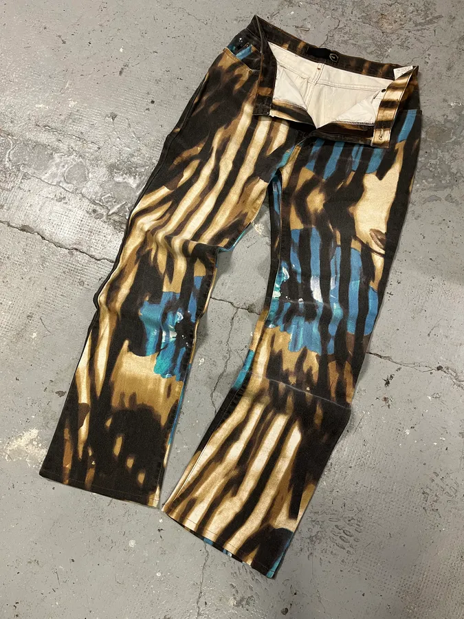 SS2002 Just Cavalli Psychadelic Hallucination Pants - Image 6