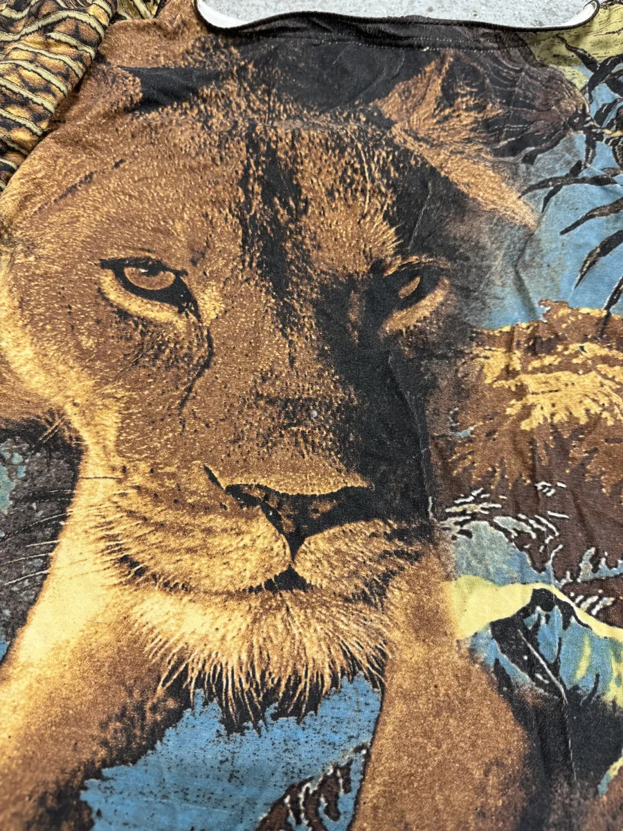 SS2002 Roberto Cavalli Lion Savage Top - Image 4