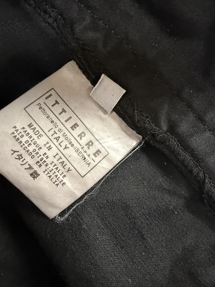 SS2003 Dolce & Gabbana Black Aviator Cargo Obscure Pants - Image 11