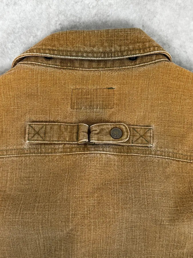 SS2003 Dolce & Gabbana Faded Beige Combat Light Jacket - Image 10