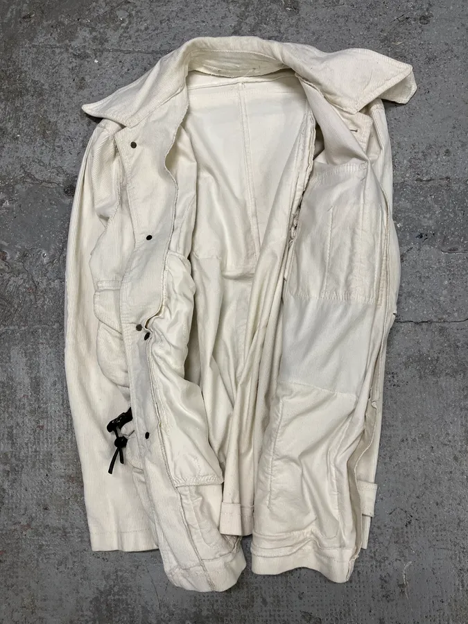 SS2003 Dolce & Gabbana Hunter Multi Pockets Beige Jacket - Image 6