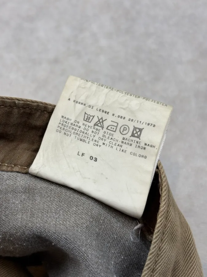 SS2003 Dolce & Gabbana Khaki Cargo Shorts - Image 12