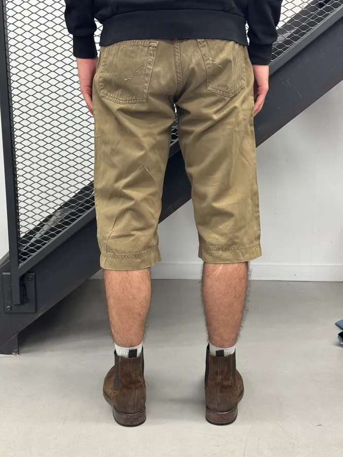 SS2003 Dolce & Gabbana Khaki Cargo Shorts - Image 4
