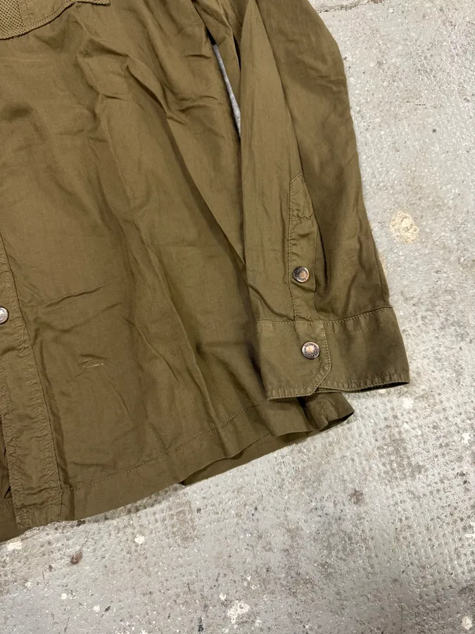 SS2003 Dolce & Gabbana Olive Cargo Military Shirt - Image 7