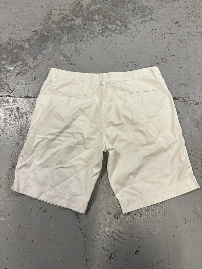 SS2003 Dolce & Gabbana White Creamy Cargo Shorts - Image 6