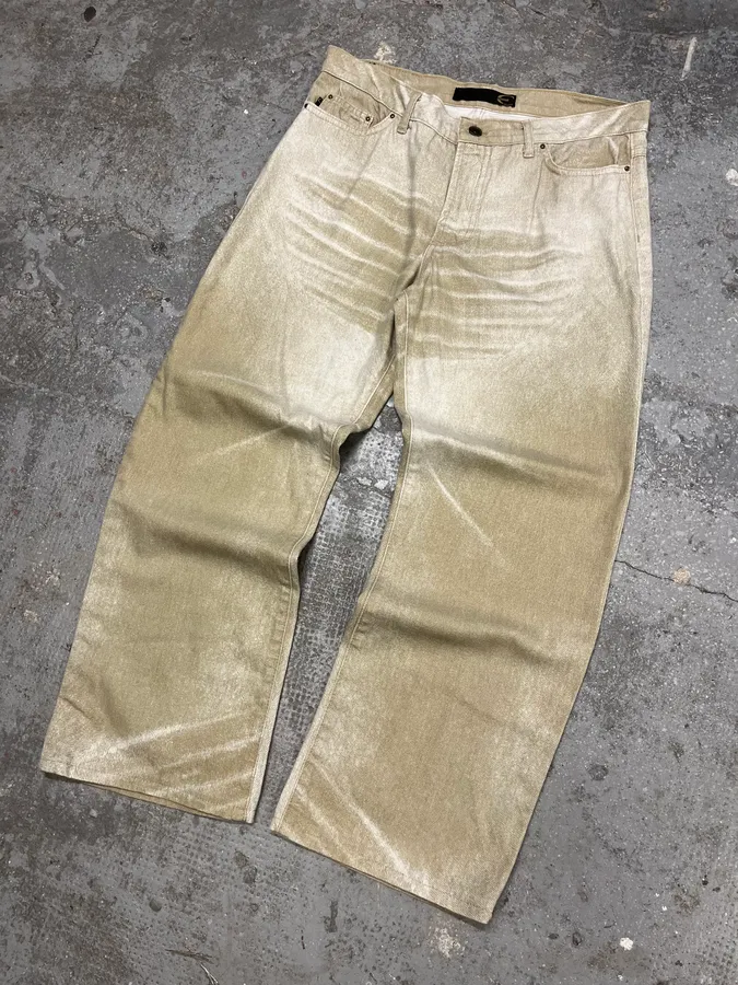 SS2004 Cavalli Sand Beige Pants - Image 5