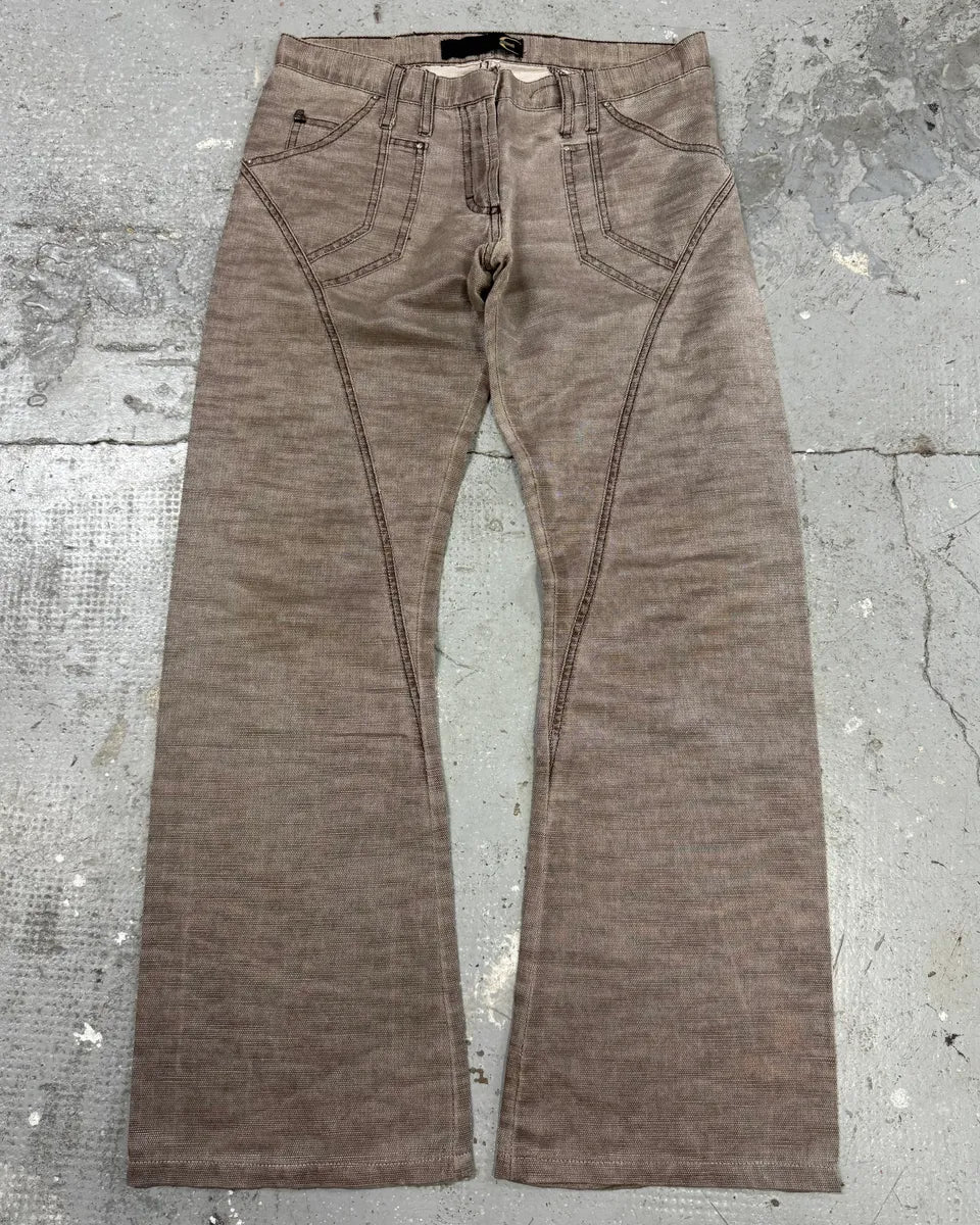 SS2004 Cavalli Soft Relaxed Redefined Pants