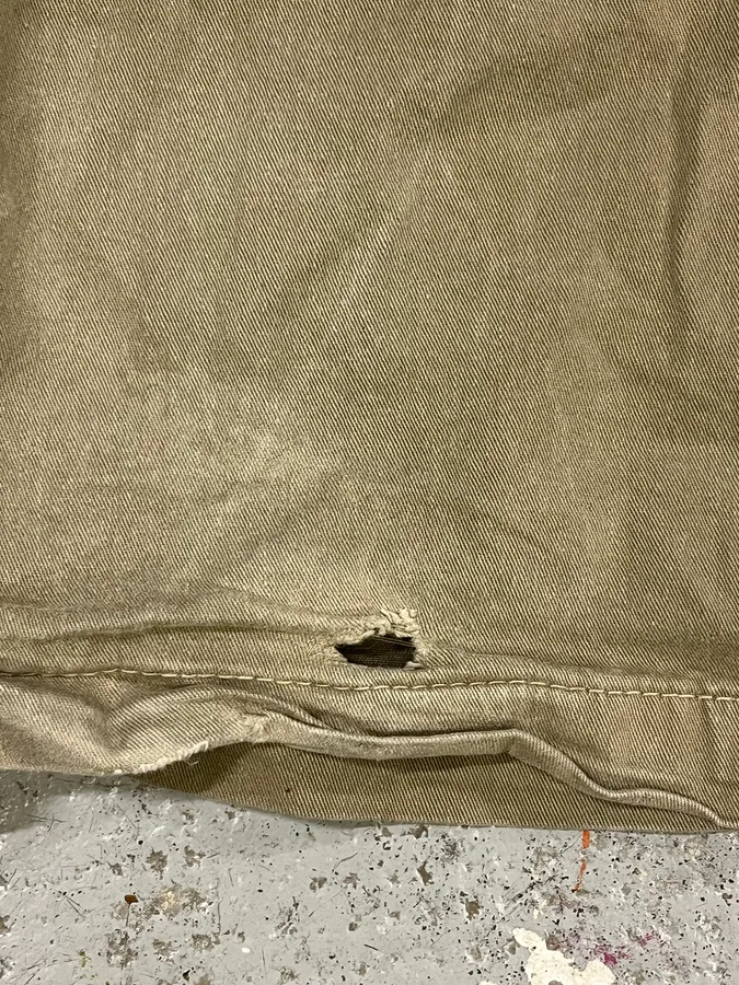 SS2004 Dolce & Gabbana Beige Cargo Parachute Pants - Image 12