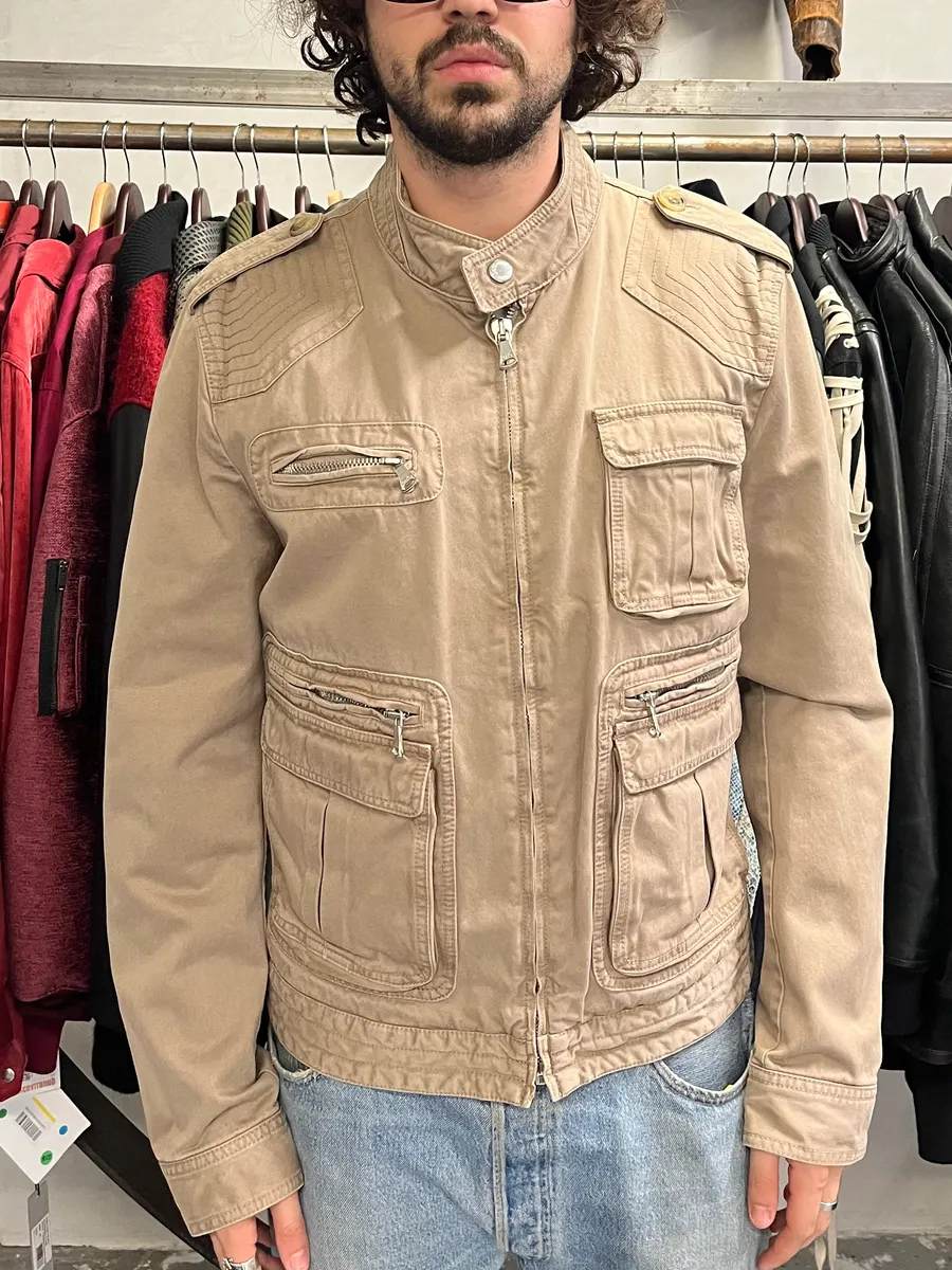 SS2004 Dolce & Gabbana Beige Light Jacket - Image 2
