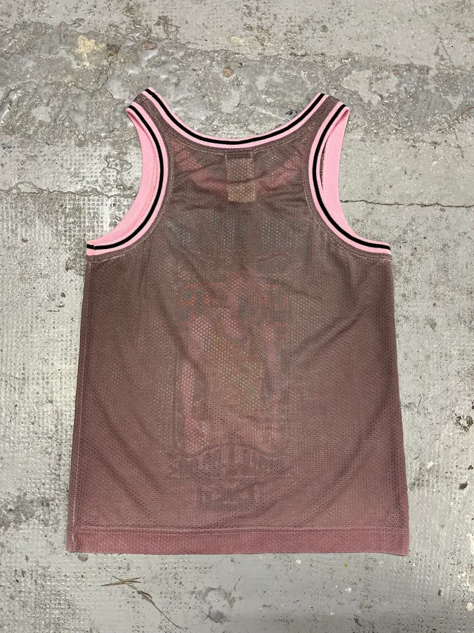 SS2004 Dolce & Gabbana Pink Cozy Tank Top - Image 6