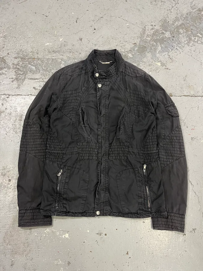 SS2004 Dolce & Gabbana Spatial Black Lined Jacket