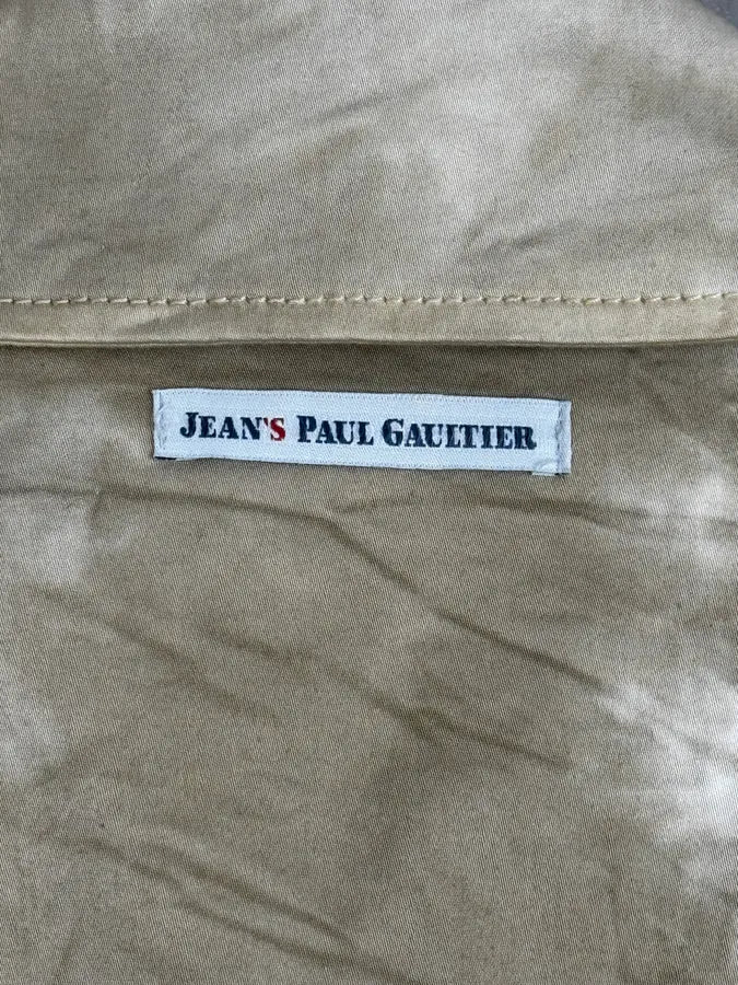 SS2004 Jean Paul Gaultier Creamy Brut Asymmetrical Bondage Jacket - Image 12