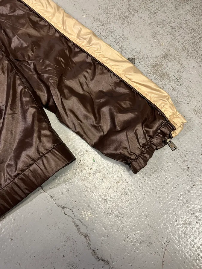 SS2004 Yves Saint Laurent Asymmetrical Zip Nylon Bomber Jacket - Image 6