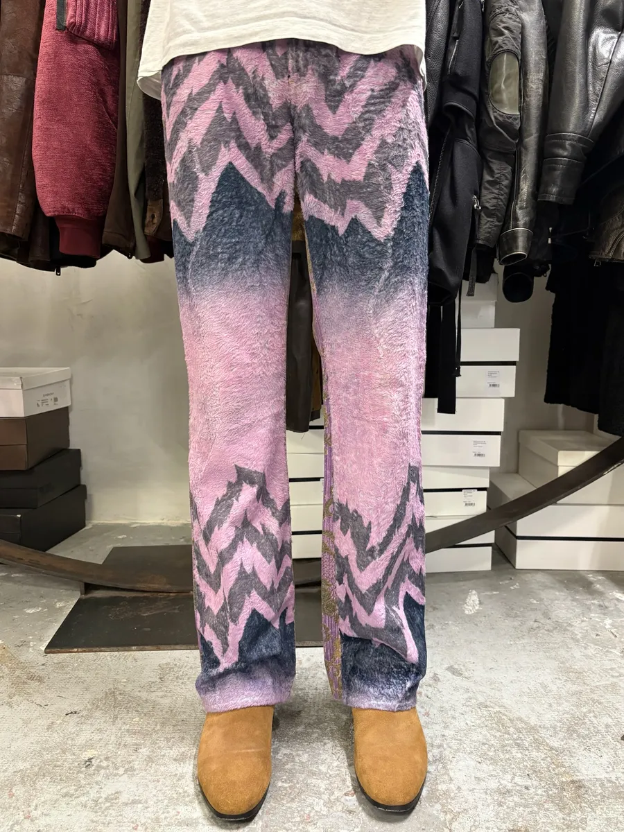 SS2005 Cavalli Purple Peninsula Cozy Pants