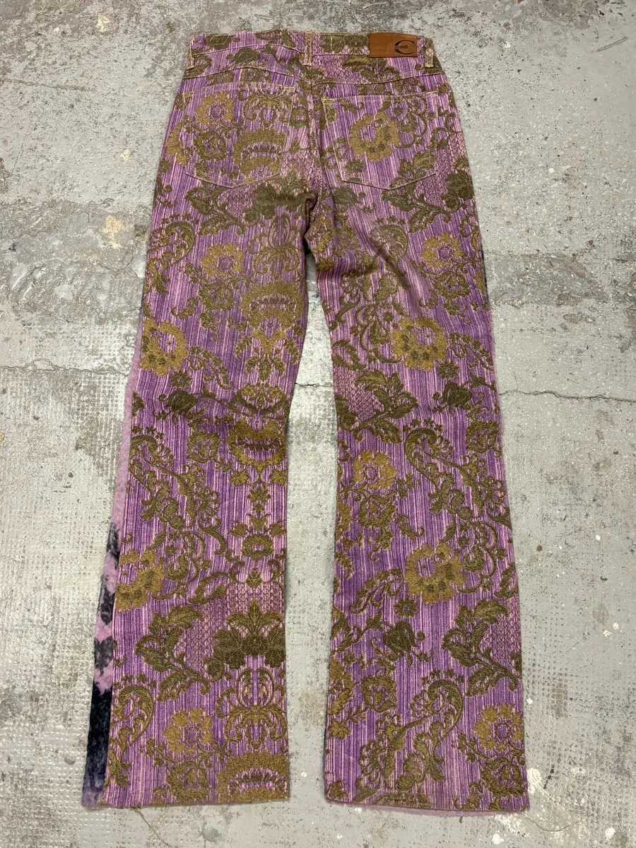 SS2005 Cavalli Purple Peninsula Cozy Pants - Image 5