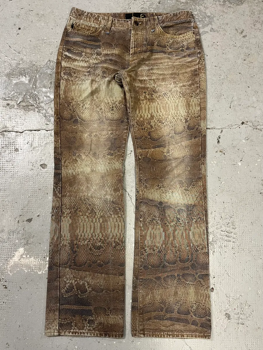 SS2005 Cavalli Sahara Snake Pant